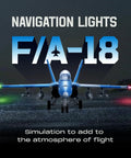 64mm F18 Hornet EDF RC Jet Fighter Aircraft PNP with navigation lights at night runway for adults remote control airplane