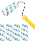 Portable Handheld Paint Roller With Removable Handle For Walls Ceilings And Furniture Lightweight Build with foam cover and handle.