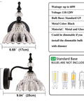 Matte Black Modern Bathroom Vanity Light Fixture Over Mirror Wall Sconces For Bedroom Hallway Living Room With Warm Soft White Led Glow And Easy Mount Dope Flower Shape Design with glass shade dimensions.