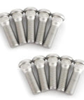 10Pcs M12x1.5 Wheel Studs 49mm Long Steel Lug Studs for Cars, Heavy Duty OEM Replacement Parts 610-266 90942-02049, silver finish