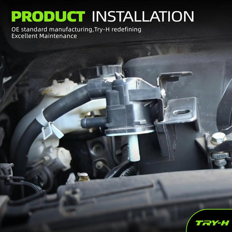Evap Purge Vacuum Solenoid Valve Replacement For Toyota Cars 136200-7350 994-116 CP808 installed in engine bay