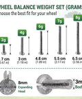 20 Piece Golf Club Weight Set For Swing Weight Tuning With 2g 4g 6g 7g 8g Weights Slim 3mm Profile Ferrule And Shaft