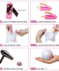 Instructions for using mini heat sealer in 200 Pack 6x6 Inch Shrink Wrap Bags With Mini Heat Sealer For Handmade Soaps Bath Bombs And DIY Crafts Packaging And Gift Wrapping For Delicate Handmade Goods And Small Gift Sets