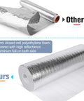 Radiant Barrier Insulation Roll With 3mm Foam Core And Aluminum Foil 16 In By 10 Ft Reflects 95 Percent Of Radiant Heat comparison