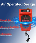 4.2 Cfm Pneumatic Vacuum Pump Air Operated Evacuation Tool For Automotive Air Conditioner Systems with air inlet and lightweight design.