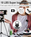 Electric Motorized Rotating Display Stand With Remote Control, 360 Degree Turntable For Photography Products Jewelry And Collectibles, 7.8 Inch Platform showing a user demonstrating power modes.