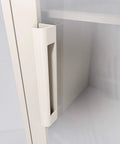 Self Adhesive Edge Fingerpull Door Handle Screwless Peel And Stick For Glass Wood Metal And Plastic Surfaces on cabinet door