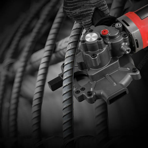 Heavy Duty Cordless Rebar Cutter For Up To 3/2 Inch Steel Rods, designed for cutting thick steel rods effortlessly.