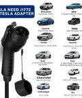 Heavy Duty Portable Level 1 And 2 EV Charger 16 Amp 110 To 240 Volt SAE J1772 Electric Car Charging Cable 21 FT Cord with adapter