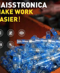 180 Piece Solder Seal Wire Connector Kit Waterproof Heat Shrink Butt Connectors For Marine Watercraft Boats Trucks Stereo