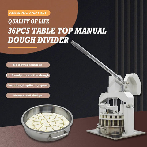 Lock In Perfect Portions Every Time With This Solid 36 Piece Stainless Steel Dough Divider And Reliable Portioner For Zero Drama Tabletop Batch Prep Daily At Home Or Shop.