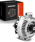 130 Amp 12V Alternator For Ford Explorer 2002 2004 Explorer Sport Trac 2001 2004 Through January 2004 Mercury Mountaineer 2001 2004 V6 4.0L With 6 Groove Pulley And Black Rear Cover Replaces AFD0045 with box display