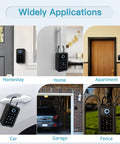Smart Key Lock Box With Bluetooth Unlock Fingerprint Recognition TTLock App Control Ekey Passcode IC Card Access And Remote Access applications
