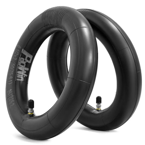 Two Pack 8.5 Inch Heavy Duty Scooter Inner Tubes With TR4A Straight Stem Valve 8 1/2 X 2 Fit 8.5x2 Tires On Xiaomi M365 Pro 2 1S