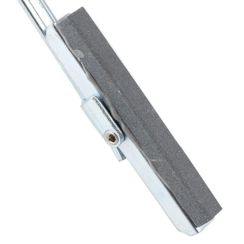 Close-up of Heavy Duty Three Jaw Cylinder Honing Tool With Flexible Shaft for Car Engines, Carbon Removal and Bore Deburring