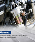 Starter Motor Replacement Easy Install Plug And Play Fit For 13HP 420cc Engines And Generators Including Lifan LF182F LF188F LF190F