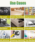 Various cleaning applications using Heavy Duty High Pressure Steam Washer With Large Capacity Tank For stubborn grease removal.