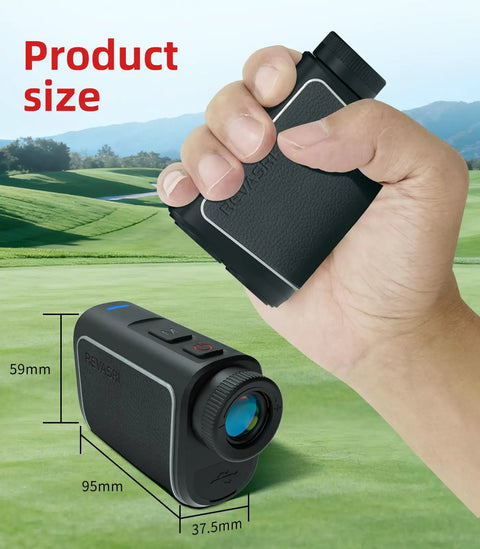Ace Your Round With This Straight Fire Golf Rangefinder Featuring Slope Readouts 1000 Yard Distance Magnetic Pouch 6X Magnification And Flag Lock Vibration So You Can Crush Every Shot On The Links