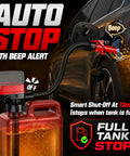 5GPM Cordless Fuel Transfer Pump With Auto Stop Valve 51 Inch Hose And Five Quick Connect Adapters For Gasoline Diesel Oil at work