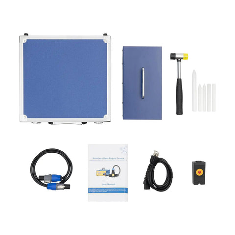 Powerful 1380W Magnetic Induction Auto Body Dent Repair Tool For Paintless Dent Removal Kit with accessories