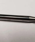 One Quarter Inch SD 1 Ball Bur Double Cut Solid Carbide With AlTiN Coating, shown side view on white background