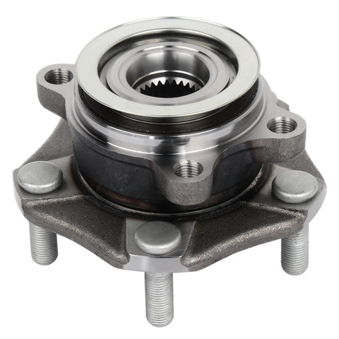 Front And Rear Wheel Hub Bearing Set For Nissan Sentra 2013 2019 1.6L 1.8L Four Piece Direct Fit Replacement Kit Durable Heavy Duty Hubs For Quiet Smooth Rides close-up view