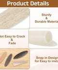 100 Pack Plastic Pocket Hole Plugs With 9mm Slant Caps And Pocket Screws For Pocket Hole Jig Woodworking Gear Beige Kit