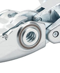Close-up of Built Like A Tank Rear Door Hinge Using Premium Steel Alloy showcasing precision parts and smooth mechanics.