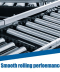 Beefy Heavy Duty Conveyor Replacement Rollers 1.9 Inch Diameter 21 Inch Between Frames Galvanized Steel 6 Pack For Trailer Belt