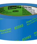 Sharp Lines Multi Surface Painter Tape for Pro Grade Clean Edges on Walls Trim Tile and Glass 1.41 inch x 60 yard roll