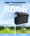 1200Yards Golf Range Finder With Slope And Flag Lock Vibration 7X Magnification Lightweight Rechargeable efficiency comparison