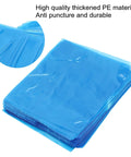 200 Pack Thickened PE Machine Covers Large 125x135cm Moistureproof Protective Bags for Shop Equipment Tools
