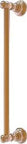 Carolina Collection 18 Inch Refrigerator Appliance Pull in Brushed Bronze, Solid Brass Cabinet Handle, Classic Traditional Design