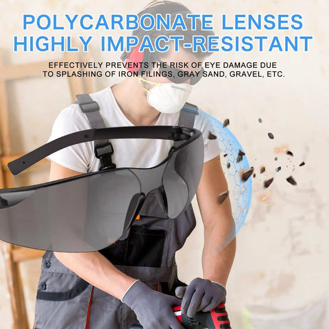 Straight Up Tough Tinted Safety Glasses With Scratch Resistant Polycarbonate Lenses Ansi Z87.1 Certified Impact Resistant Eye Protector For Adults And Teens Dang Comfortable Ergonomic Fit Bulk 100 Pack