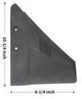Boat Hydrofoil Stabilizer For Outboard And Sterndrive Engines Up To 150 HP UV Resistant PA66 Nylon with dimensions