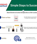 Simple Steps to Success guide for Top Shelf Exterior Wood Sealant For Concrete Brick And Masonry Waterproofing One Gallon Dries Clear