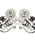 Front Disc Brake Conversion Kit For 1937 1948 Ford Cars And 1937 1947 Ford Pickups With Spindle 11 Inch Rotors GM Style Calipers