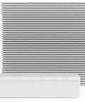 Two Pack Replacement HVAC Air Filter Fits 25 1/16 Inch By 6 5/16 Inch Size For Carrier 31MF020 31MF120 31MF02001 31MF020100 And Bryant 902B 902BXX020A Systems, showing front and side view of air filter with pleated design