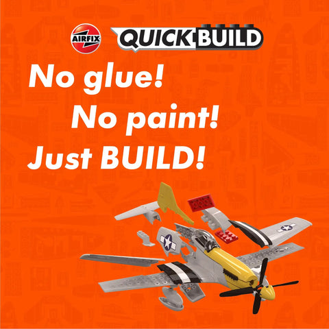 Quick Build P51D Mustang Fighter Jet Model Kit For Grownups And Kiddos No Glue No Paint Snap Together Plastic Aircraft