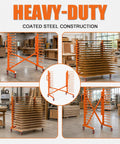 Heavy Duty Expandable Paint Drying Rack For Cabinet Doors With Smooth Casters And Hella Solid Steel Frame For Commercial Millwork And Serious Woodworking Projects Daily in workshop setting.