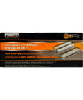 Heavy-Duty 10.5-Gauge Glue Collated Fencing Staples Seven Eighths Inch Galvanized Steel 1,500 Count Built To Last box image