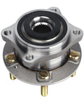 Beefed Up Front And Rear Wheel Bearing And Hub Assembly 513266 For Hyundai Santa Fe Veracruz And Kia Sorento 2007 To 2018 With Five Lug Bolts Without ABS Front And Rear Wheel Hub Replacement For AWD Vehicles.