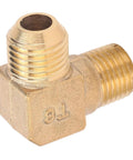 Brass Right Angle Elbow 90 Degree Threaded Adapter 13x14mm for pneumatic systems and air compressors, corrosion resistant