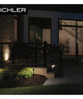 Outdoor porch lit with MR11 LED Bulb 5W 12V GU4 Base 3000K Warm White, 60 Degree Flood Beam