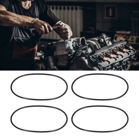 Mechanic working on engine above Round Rubber Motor Belts Pack Of 5 For Industrial Mechanical Equipment 5mm Diameter Transmission Belts