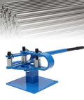 Beefy Workhorse Pipe Bender With 7 Dies One And A Half Inch Benchtop Tube Bending Machine for steel and aluminum with hand crank