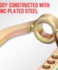 DNA Motoring CV joint puller tool, universal fit, 9-hole adjustable, zinc-plated steel
