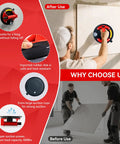 Installed view: 2-pack 8-inch heavy-duty suction cups for lifting glass and stone panels (Amazon BISS)