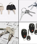 Key Duplicator And Cutter Machine For Locksmiths Easy To Use Copy Tool With Front Clamp Slot And Rear Universal Clamp Automatic Knife Travel For Precise Smooth Key Cuts Every Time, metal key blanks