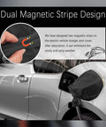Badass Waterproof EV Charger Cover With Dual Magnetic Strips For Sun And Rain Defense Universal Fit for electric vehicle charger port.